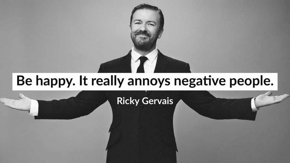 Just be happy fuckin idiot! :D