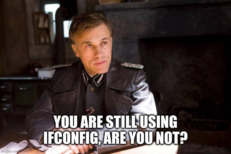 Ifconfig forever XD
